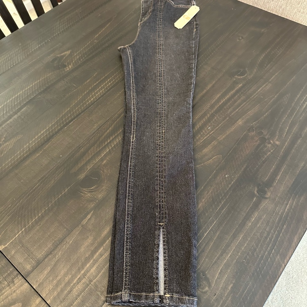 Giani Bernini Dark Gray Straight Leg Jeans